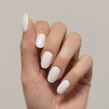 Load image into Gallery viewer, Buy Pearl of Wisdom (Solid) Premium Designer Nail Polish Wraps & Semicured Gel Nail Stickers at the lowest price in Singapore from NAILWRAP.CO. Worldwide Shipping. Achieve instant designer nail art manicure in under 10 minutes - perfect for bridal, wedding and special occasion.