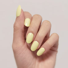 Load image into Gallery viewer, Buy Portofino Yellow (Solid) Premium Designer Nail Polish Wraps & Semicured Gel Nail Stickers at the lowest price in Singapore from NAILWRAP.CO. Worldwide Shipping. Achieve instant designer nail art manicure in under 10 minutes - perfect for bridal, wedding and special occasion.