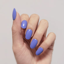 Load image into Gallery viewer, Buy Very Peri (Solid) Premium Designer Nail Polish Wraps & Semicured Gel Nail Stickers at the lowest price in Singapore from NAILWRAP.CO. Worldwide Shipping. Achieve instant designer nail art manicure in under 10 minutes - perfect for bridal, wedding and special occasion.