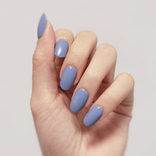 Load image into Gallery viewer, Buy Cornflower Blue (Solid) Premium Designer Nail Polish Wraps & Semicured Gel Nail Stickers at the lowest price in Singapore from NAILWRAP.CO. Worldwide Shipping. Achieve instant designer nail art manicure in under 10 minutes - perfect for bridal, wedding and special occasion.