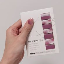 Load image into Gallery viewer, Buy Ansel Ombré Blush Premium Designer Nail Polish Wraps & Semicured Gel Nail Stickers at the lowest price in Singapore from NAILWRAP.CO. Worldwide Shipping. Achieve instant designer nail art manicure in under 10 minutes - perfect for bridal, wedding and special occasion.