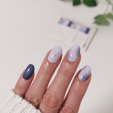 Load image into Gallery viewer, Buy Kianna Mist Premium Designer Nail Polish Wraps & Semicured Gel Nail Stickers at the lowest price in Singapore from NAILWRAP.CO. Worldwide Shipping. Achieve instant designer nail art manicure in under 10 minutes - perfect for bridal, wedding and special occasion.