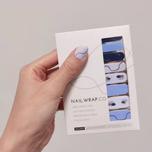Load image into Gallery viewer, Buy Denice Abstract Premium Designer Nail Polish Wraps & Semicured Gel Nail Stickers at the lowest price in Singapore from NAILWRAP.CO. Worldwide Shipping. Achieve instant designer nail art manicure in under 10 minutes - perfect for bridal, wedding and special occasion.