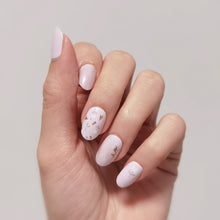 Load image into Gallery viewer, Buy Iza Bloom Premium Designer Nail Polish Wraps & Semicured Gel Nail Stickers at the lowest price in Singapore from NAILWRAP.CO. Worldwide Shipping. Achieve instant designer nail art manicure in under 10 minutes - perfect for bridal, wedding and special occasion.
