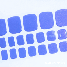 Load image into Gallery viewer, Periwinkle Shimmer - Pedicure (Semi-Cured Gel)