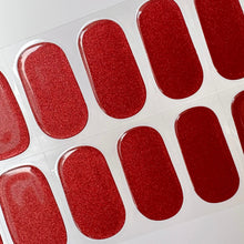 Load image into Gallery viewer, Buy Merlot Wine Shimmer (Semi-Cured Gel) Premium Designer Nail Polish Wraps &amp; Semicured Gel Nail Stickers at the lowest price in Singapore from NAILWRAP.CO. Worldwide Shipping. Achieve instant designer nail art manicure in under 10 minutes - perfect for bridal, wedding and special occasion.