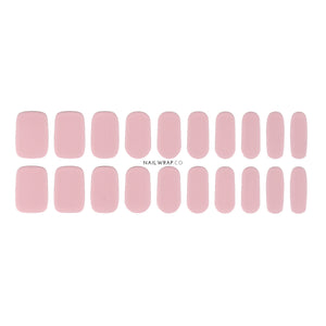 Buy Ballerina Pink (Semi-Cured Gel) Premium Designer Nail Polish Wraps & Semicured Gel Nail Stickers at the lowest price in Singapore from NAILWRAP.CO. Worldwide Shipping. Achieve instant designer nail art manicure in under 10 minutes - perfect for bridal, wedding and special occasion.