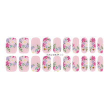 Load image into Gallery viewer, Buy Bloom (Semi-Cured Gel) Premium Designer Nail Polish Wraps &amp; Semicured Gel Nail Stickers at the lowest price in Singapore from NAILWRAP.CO. Worldwide Shipping. Achieve instant designer nail art manicure in under 10 minutes - perfect for bridal, wedding and special occasion.