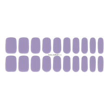 Load image into Gallery viewer, Buy French Lilac (Semi-Cured Gel) Premium Designer Nail Polish Wraps & Semicured Gel Nail Stickers at the lowest price in Singapore from NAILWRAP.CO. Worldwide Shipping. Achieve instant designer nail art manicure in under 10 minutes - perfect for bridal, wedding and special occasion.