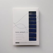 Load image into Gallery viewer, Buy You Blue Me Away (Solid) Premium Designer Nail Polish Wraps & Semicured Gel Nail Stickers at the lowest price in Singapore from NAILWRAP.CO. Worldwide Shipping. Achieve instant designer nail art manicure in under 10 minutes - perfect for bridal, wedding and special occasion.