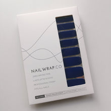 Load image into Gallery viewer, Buy You Blue Me Away (Solid) Premium Designer Nail Polish Wraps & Semicured Gel Nail Stickers at the lowest price in Singapore from NAILWRAP.CO. Worldwide Shipping. Achieve instant designer nail art manicure in under 10 minutes - perfect for bridal, wedding and special occasion.