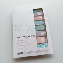 Load image into Gallery viewer, Buy Llama Love Premium Designer Nail Polish Wraps & Semicured Gel Nail Stickers at the lowest price in Singapore from NAILWRAP.CO. Worldwide Shipping. Achieve instant designer nail art manicure in under 10 minutes - perfect for bridal, wedding and special occasion.