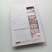 Load image into Gallery viewer, Buy Confetti Party Premium Designer Nail Polish Wraps & Semicured Gel Nail Stickers at the lowest price in Singapore from NAILWRAP.CO. Worldwide Shipping. Achieve instant designer nail art manicure in under 10 minutes - perfect for bridal, wedding and special occasion.