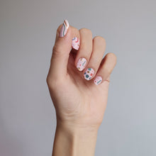 Load image into Gallery viewer, Buy Confetti Party Premium Designer Nail Polish Wraps & Semicured Gel Nail Stickers at the lowest price in Singapore from NAILWRAP.CO. Worldwide Shipping. Achieve instant designer nail art manicure in under 10 minutes - perfect for bridal, wedding and special occasion.