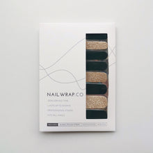 Load image into Gallery viewer, Buy Forest Glitz Premium Designer Nail Polish Wraps & Semicured Gel Nail Stickers at the lowest price in Singapore from NAILWRAP.CO. Worldwide Shipping. Achieve instant designer nail art manicure in under 10 minutes - perfect for bridal, wedding and special occasion.