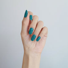 Load image into Gallery viewer, Buy Ocean Breeze (Solid) Premium Designer Nail Polish Wraps & Semicured Gel Nail Stickers at the lowest price in Singapore from NAILWRAP.CO. Worldwide Shipping. Achieve instant designer nail art manicure in under 10 minutes - perfect for bridal, wedding and special occasion.