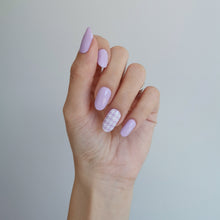 Load image into Gallery viewer, Buy Houndstooth Overlay Premium Designer Nail Polish Wraps & Semicured Gel Nail Stickers at the lowest price in Singapore from NAILWRAP.CO. Worldwide Shipping. Achieve instant designer nail art manicure in under 10 minutes - perfect for bridal, wedding and special occasion.