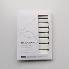 Load image into Gallery viewer, Buy Houndstooth Overlay Premium Designer Nail Polish Wraps & Semicured Gel Nail Stickers at the lowest price in Singapore from NAILWRAP.CO. Worldwide Shipping. Achieve instant designer nail art manicure in under 10 minutes - perfect for bridal, wedding and special occasion.