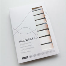 Load image into Gallery viewer, Buy French Ombré (Solid) Premium Designer Nail Polish Wraps & Semicured Gel Nail Stickers at the lowest price in Singapore from NAILWRAP.CO. Worldwide Shipping. Achieve instant designer nail art manicure in under 10 minutes - perfect for bridal, wedding and special occasion.