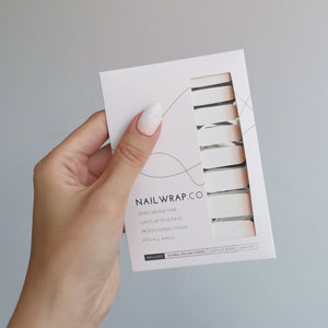 Buy French Ombré (Solid) Premium Designer Nail Polish Wraps & Semicured Gel Nail Stickers at the lowest price in Singapore from NAILWRAP.CO. Worldwide Shipping. Achieve instant designer nail art manicure in under 10 minutes - perfect for bridal, wedding and special occasion.