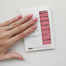 Load image into Gallery viewer, Buy Mauve Glow (Solid) Premium Designer Nail Polish Wraps & Semicured Gel Nail Stickers at the lowest price in Singapore from NAILWRAP.CO. Worldwide Shipping. Achieve instant designer nail art manicure in under 10 minutes - perfect for bridal, wedding and special occasion.