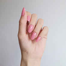 Load image into Gallery viewer, Buy Mauve Glow (Solid) Premium Designer Nail Polish Wraps & Semicured Gel Nail Stickers at the lowest price in Singapore from NAILWRAP.CO. Worldwide Shipping. Achieve instant designer nail art manicure in under 10 minutes - perfect for bridal, wedding and special occasion.