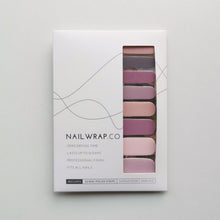 Load image into Gallery viewer, Buy Sugar Berry Palette (Solid) Premium Designer Nail Polish Wraps & Semicured Gel Nail Stickers at the lowest price in Singapore from NAILWRAP.CO. Worldwide Shipping. Achieve instant designer nail art manicure in under 10 minutes - perfect for bridal, wedding and special occasion.