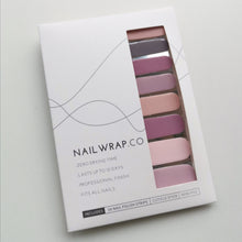 Load image into Gallery viewer, Buy Sugar Berry Palette (Solid) Premium Designer Nail Polish Wraps & Semicured Gel Nail Stickers at the lowest price in Singapore from NAILWRAP.CO. Worldwide Shipping. Achieve instant designer nail art manicure in under 10 minutes - perfect for bridal, wedding and special occasion.