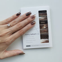 Load image into Gallery viewer, Buy The Smokeshow Premium Designer Nail Polish Wraps &amp; Semicured Gel Nail Stickers at the lowest price in Singapore from NAILWRAP.CO. Worldwide Shipping. Achieve instant designer nail art manicure in under 10 minutes - perfect for bridal, wedding and special occasion.