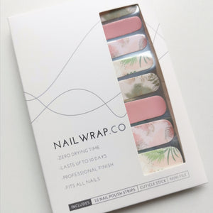 Buy Aubrey Abstract Floral Premium Designer Nail Polish Wraps & Semicured Gel Nail Stickers at the lowest price in Singapore from NAILWRAP.CO. Worldwide Shipping. Achieve instant designer nail art manicure in under 10 minutes - perfect for bridal, wedding and special occasion.