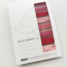 Load image into Gallery viewer, Buy Rosie Premium Designer Nail Polish Wraps & Semicured Gel Nail Stickers at the lowest price in Singapore from NAILWRAP.CO. Worldwide Shipping. Achieve instant designer nail art manicure in under 10 minutes - perfect for bridal, wedding and special occasion.