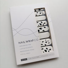 Load image into Gallery viewer, Buy Moo Moo Cow 🐄 Premium Designer Nail Polish Wraps & Semicured Gel Nail Stickers at the lowest price in Singapore from NAILWRAP.CO. Worldwide Shipping. Achieve instant designer nail art manicure in under 10 minutes - perfect for bridal, wedding and special occasion.