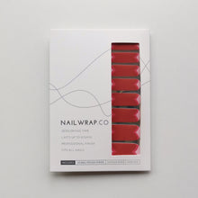 Load image into Gallery viewer, Buy Heart Me ❤️ Premium Designer Nail Polish Wraps & Semicured Gel Nail Stickers at the lowest price in Singapore from NAILWRAP.CO. Worldwide Shipping. Achieve instant designer nail art manicure in under 10 minutes - perfect for bridal, wedding and special occasion.