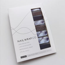 Load image into Gallery viewer, Buy Purple Reign Premium Designer Nail Polish Wraps & Semicured Gel Nail Stickers at the lowest price in Singapore from NAILWRAP.CO. Worldwide Shipping. Achieve instant designer nail art manicure in under 10 minutes - perfect for bridal, wedding and special occasion.