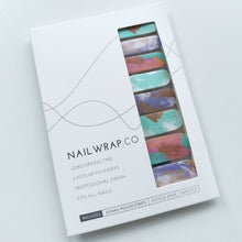Load image into Gallery viewer, Buy Shimmering Paint Premium Designer Nail Polish Wraps & Semicured Gel Nail Stickers at the lowest price in Singapore from NAILWRAP.CO. Worldwide Shipping. Achieve instant designer nail art manicure in under 10 minutes - perfect for bridal, wedding and special occasion.