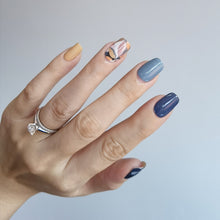 Load image into Gallery viewer, Buy Aalia's Art Premium Designer Nail Polish Wraps & Semicured Gel Nail Stickers at the lowest price in Singapore from NAILWRAP.CO. Worldwide Shipping. Achieve instant designer nail art manicure in under 10 minutes - perfect for bridal, wedding and special occasion.
