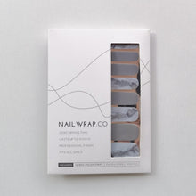 Load image into Gallery viewer, Buy Italian Marble Premium Designer Nail Polish Wraps & Semicured Gel Nail Stickers at the lowest price in Singapore from NAILWRAP.CO. Worldwide Shipping. Achieve instant designer nail art manicure in under 10 minutes - perfect for bridal, wedding and special occasion.