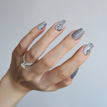 Load image into Gallery viewer, Buy Italian Marble Premium Designer Nail Polish Wraps & Semicured Gel Nail Stickers at the lowest price in Singapore from NAILWRAP.CO. Worldwide Shipping. Achieve instant designer nail art manicure in under 10 minutes - perfect for bridal, wedding and special occasion.
