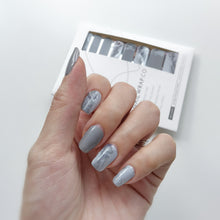 Load image into Gallery viewer, Buy Italian Marble Premium Designer Nail Polish Wraps & Semicured Gel Nail Stickers at the lowest price in Singapore from NAILWRAP.CO. Worldwide Shipping. Achieve instant designer nail art manicure in under 10 minutes - perfect for bridal, wedding and special occasion.