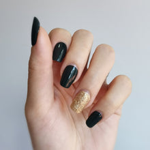 Load image into Gallery viewer, Buy Forest Glitz Premium Designer Nail Polish Wraps & Semicured Gel Nail Stickers at the lowest price in Singapore from NAILWRAP.CO. Worldwide Shipping. Achieve instant designer nail art manicure in under 10 minutes - perfect for bridal, wedding and special occasion.