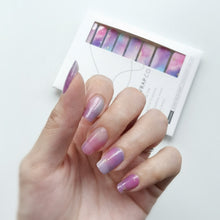 Load image into Gallery viewer, Buy Wanderlust Premium Designer Nail Polish Wraps & Semicured Gel Nail Stickers at the lowest price in Singapore from NAILWRAP.CO. Worldwide Shipping. Achieve instant designer nail art manicure in under 10 minutes - perfect for bridal, wedding and special occasion.