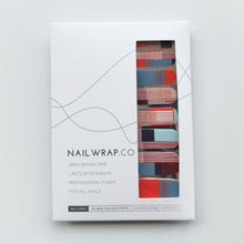 Load image into Gallery viewer, Buy Patchwork Premium Designer Nail Polish Wraps & Semicured Gel Nail Stickers at the lowest price in Singapore from NAILWRAP.CO. Worldwide Shipping. Achieve instant designer nail art manicure in under 10 minutes - perfect for bridal, wedding and special occasion.
