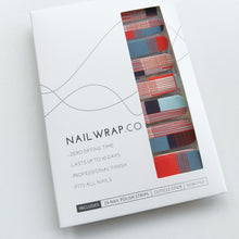 Load image into Gallery viewer, Buy Patchwork Premium Designer Nail Polish Wraps & Semicured Gel Nail Stickers at the lowest price in Singapore from NAILWRAP.CO. Worldwide Shipping. Achieve instant designer nail art manicure in under 10 minutes - perfect for bridal, wedding and special occasion.
