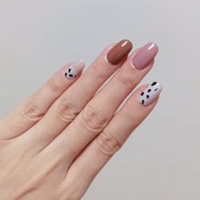 Load image into Gallery viewer, Buy Happy Trails Premium Designer Nail Polish Wraps & Semicured Gel Nail Stickers at the lowest price in Singapore from NAILWRAP.CO. Worldwide Shipping. Achieve instant designer nail art manicure in under 10 minutes - perfect for bridal, wedding and special occasion.