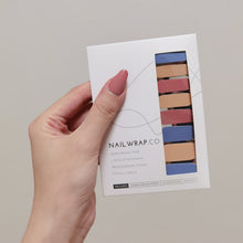 Load image into Gallery viewer, Buy Bohemian Palette (Solid) Premium Designer Nail Polish Wraps & Semicured Gel Nail Stickers at the lowest price in Singapore from NAILWRAP.CO. Worldwide Shipping. Achieve instant designer nail art manicure in under 10 minutes - perfect for bridal, wedding and special occasion.