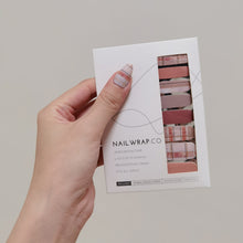 Load image into Gallery viewer, Buy Tea Time Premium Designer Nail Polish Wraps & Semicured Gel Nail Stickers at the lowest price in Singapore from NAILWRAP.CO. Worldwide Shipping. Achieve instant designer nail art manicure in under 10 minutes - perfect for bridal, wedding and special occasion.