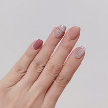 Load image into Gallery viewer, Buy Tea Time Premium Designer Nail Polish Wraps & Semicured Gel Nail Stickers at the lowest price in Singapore from NAILWRAP.CO. Worldwide Shipping. Achieve instant designer nail art manicure in under 10 minutes - perfect for bridal, wedding and special occasion.