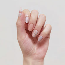 Load image into Gallery viewer, Buy Tea Time Premium Designer Nail Polish Wraps & Semicured Gel Nail Stickers at the lowest price in Singapore from NAILWRAP.CO. Worldwide Shipping. Achieve instant designer nail art manicure in under 10 minutes - perfect for bridal, wedding and special occasion.