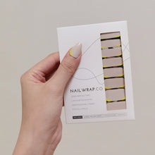 Load image into Gallery viewer, Buy Neon Highlighter Premium Designer Nail Polish Wraps & Semicured Gel Nail Stickers at the lowest price in Singapore from NAILWRAP.CO. Worldwide Shipping. Achieve instant designer nail art manicure in under 10 minutes - perfect for bridal, wedding and special occasion.