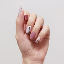 Load image into Gallery viewer, Buy Casual Elegance Premium Designer Nail Polish Wraps & Semicured Gel Nail Stickers at the lowest price in Singapore from NAILWRAP.CO. Worldwide Shipping. Achieve instant designer nail art manicure in under 10 minutes - perfect for bridal, wedding and special occasion.